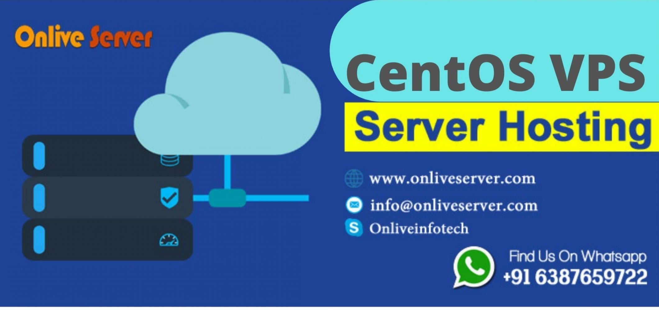 CentOS VPS Server Hosting From Onlive Server