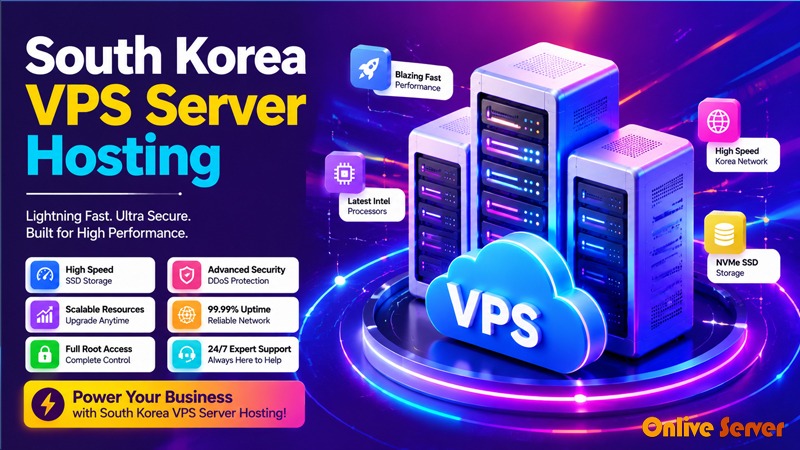 Get South Korea VPS Server Hosting Plans from the OnliveServer